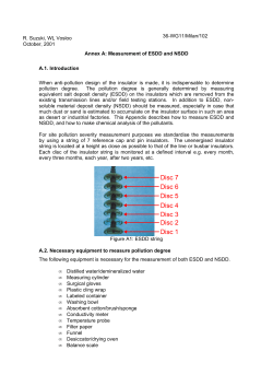 Annex A: Measurement of ESDD and NSDD A.1. Introduction When