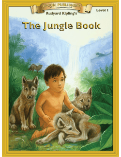 See inside The Jungle Book PDF with Student Activities