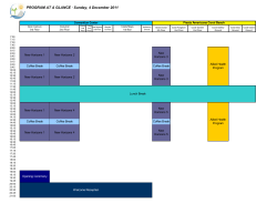 Program at a Glance - web version 9 March