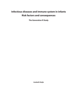 Infectious diseases and immune system in infants