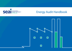 SEAI Energy Audit Handbook