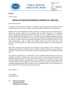 partial pay restoration brought forward to 1 april 2017