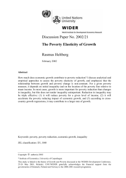 PDF - unu-wider - United Nations University