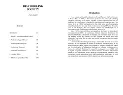 Deschooling Society - Future of Learning Group