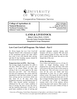 Part I - University of Wyoming