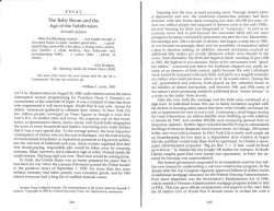 The Baby Boom and the Age of the Subdivision - rippey