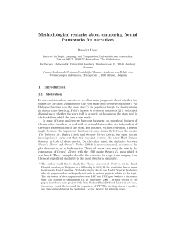 Methodological remarks about comparing formal frameworks for
