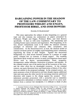 Bargaining Power in the Shadow of the Law