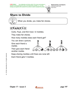 Share to Divide - MathCoach Interactive