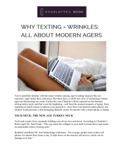 tech neck: the new age turkey neck