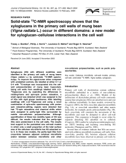 Solid-state 13C-NMR spectroscopy shows that