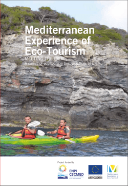 Mediterranean Experience of Eco