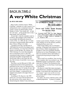 A very White Christmas