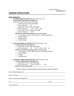 here - San Diego Vintage Flea Market