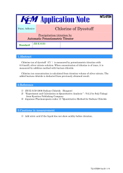 Chlorine of Dyestuff
