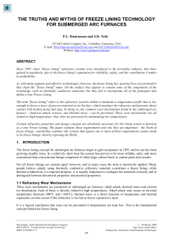 The Truths and Myths of Freeze Lining Technology for