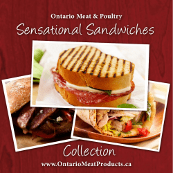 Sensational Sandwiches Collection