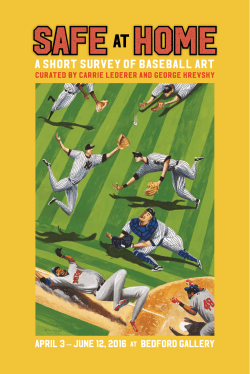 A Short Survey of Baseball Art