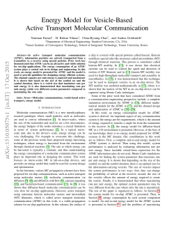 Energy Model for Vesicle-Based Active Transport