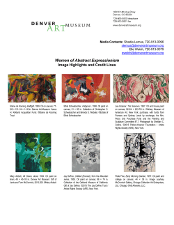 Image highlights and credit lines