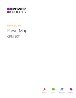 PowerMap User Guide