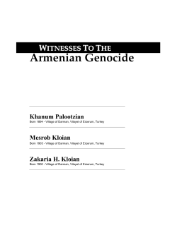 Armenian Genocide - Genocide Education Project