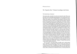 "Imperfect Past": Vietnam According to the Movies - John