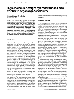 High-molecular-weight hydrocarbons