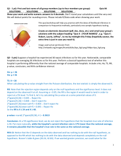 Quiz 04 SOLUTIONS , SOLUTIO