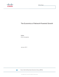 The Economics of Network
