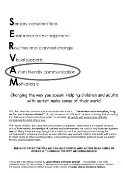 Changing the way you speak