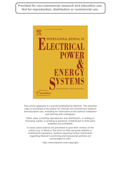 Measurement of a power system nominal voltage, frequency