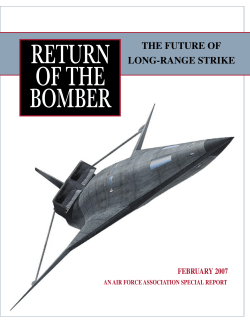 return of the bomber - Air Force Association