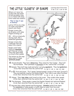 BI9A European Peninsulas activity set