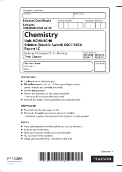 IGCSE Practice Paper 2