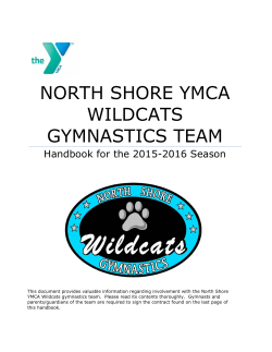 north shore ymca wildcats gymnastics team