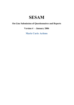 sesam - Europa.eu