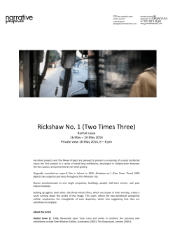 Rickshaw!No.!1!(Two!Times!Three)!