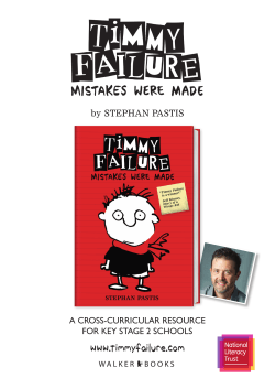 Timmy Failure Teacher Resource Pack