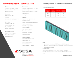 M5000 Embedded DMS Data Sheet (7x15 18" Front