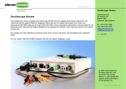 Cleverscope Oscilloscope review