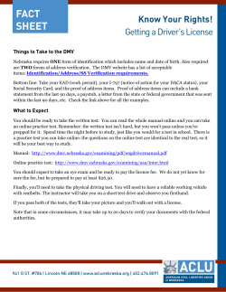 Know Your Rights! Getting a Driver`s License