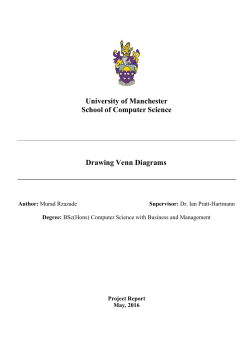 University of Manchester School of Computer