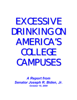 Binge Drinking - Compelled to Act