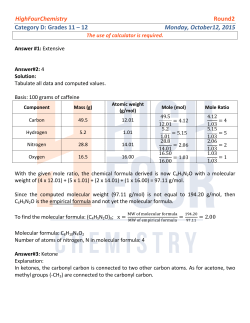 Grades 11 &ndash; 12 Monday, October12, 2015