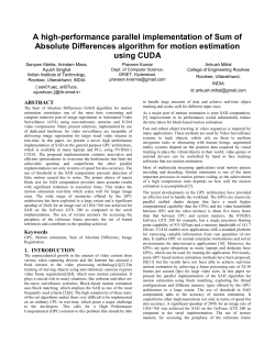 A high-performance parallel implementation of Sum of