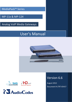 User`s Manual