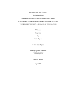 SCALE-SPECIFIC AUTOMATED MAP LINE SIMPLIFICATION BY