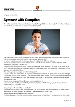 Gymnast with Gumption