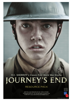 Journey`s End Education Pack